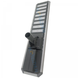 Outdoor Waterproof IP65 Aluminum 150W-400W Radar Sensor LED Solar Street Light with Remote Control for Road Application