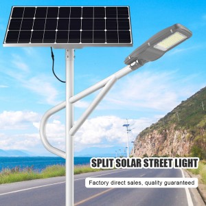 Solar Street Lamp Outdoor LED for Public Road with Efficient LED Street Light and Solar Power System