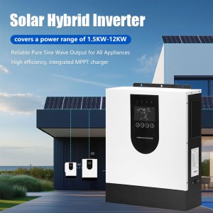Solar Hybrid Inverter 5kw 10kw Hybrid Solar Inverter Off Grid for Home Energy Storage and Backup