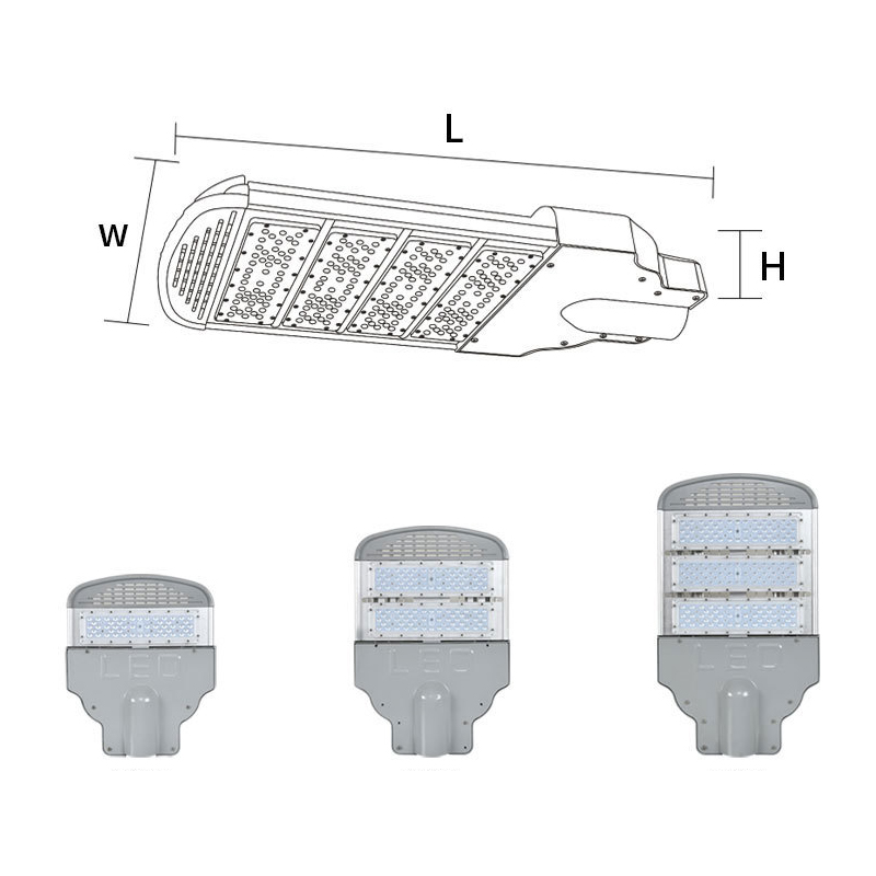 Cheapest Factory Led 180w Street Light - 150W led street light outdoor aluminum IP65 waterproof – Hongzhun detail pictures