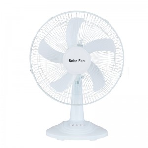 Rechargeable fan desktop household 16 inch portable battery solar charging fan