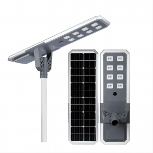 High Powered Aluminum Solar Street Light Waterproof IP65 Outdoor 200W 300W 400W 500W Integrated All In One LED Solar Street Lamp