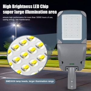 High Brightness Road Lamp Highway Aluminum Waterproof IP65 50w 80w 100w 150w 200w 250w 300w Outdoor Electric Led Street Light