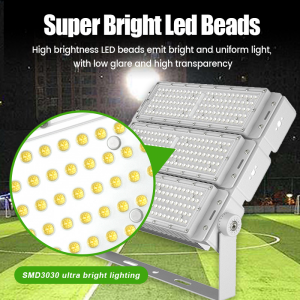 High Brightness SMD Chip LED Stadium Light Outdoor Waterproof IP65 IP66 Tunnel Module 100W-1000W Flood Light Range