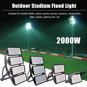 High Lumen SMD LED Flood Light 50W-2000W High Brightness for Football Soccer Stadium Waterproof IP65 IP67 Aluminum for Sports