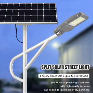 Solar Street Lamp Outdoor LED for Public Road with Efficient LED Street Light and Solar Power System