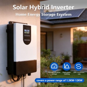 Solar Hybrid Inverter 5kw 10kw Hybrid Solar Inverter Off Grid for Home Energy Storage and Backup