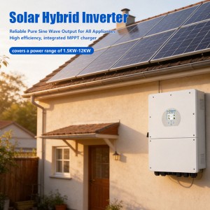 Integrated MPPT Charger Hybrid Solar Inverter Sine Ewave Output DC48V Inverter for Home Energy Storage Esystem
