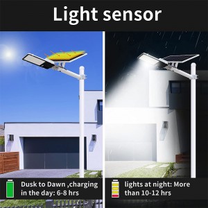 30w 50w 100w Wholesale price outdoor waterproof aluminum split led solar street lights