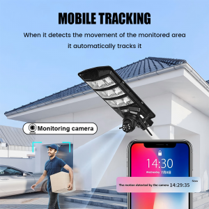 ABS Solar Light 4G CCTV 100w 200w 300w 400w 500w 600w Waterproof IP65 All In One Integrated Led Solar Street Light With Camera