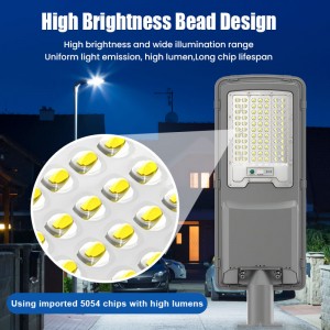 Solar Sensor Light with Motion Sensor for Outdoor and Garden Use Including Waterproof Stake and Strip Lights