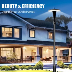 New Private Model Waterproof 150w Led Round Street Light Garden Light Landscape Lamp 30000 Lumens Led Garden Light for square