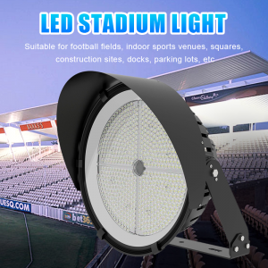 Professional Outdoor LED Stadium Flood Light for Football Tennis Courts IP65 Waterproof SMD Chip Aluminum Lamp Body 300W-1000W