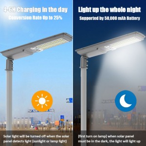 Solar Sensor Light with Motion Sensor for Outdoor and Garden Use Including Waterproof Stake and Strip Lights