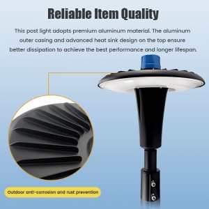 New Private Model Waterproof 150w Led Round Street Light Garden Light Landscape Lamp 30000 Lumens Led Garden Light for square