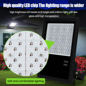 Waterproof IP66 Aluminum SMD Led Flood Light 50W-400W Range for Outdoor Garden Warehouse Park 70W 100W 150W 200W 250W 300W