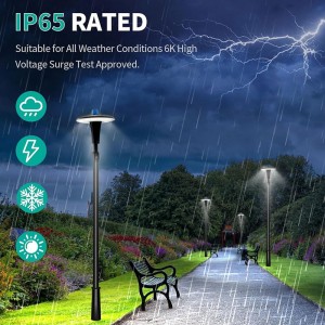 New Private Model Waterproof 150w Led Round Street Light Garden Light Landscape Lamp 30000 Lumens Led Garden Light for square