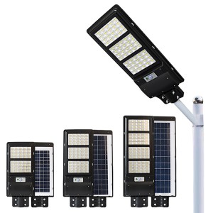 Factory Price Motion Sensor ABS IP65 Waterproof Outdoor 30W 60W 90W 120W 150W 180W Integrated All in One LED Solar Street Light