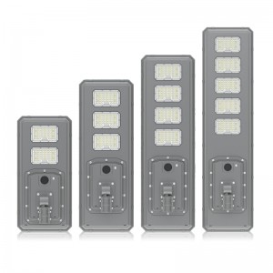 All in One Solar Flood Light 100W-200W Integrated LED Street Lighting for Outdoor Garden and Road