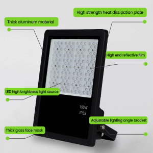 Waterproof IP66 Aluminum SMD Led Flood Light 50W-400W Range for Outdoor Garden Warehouse Park 70W 100W 150W 200W 250W 300W
