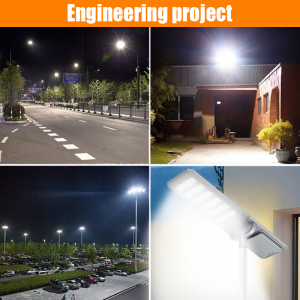 IP65 Waterproof Aluminum Alloy All in One Solar LED Street Light for Outdoor Garden Road and Highway
