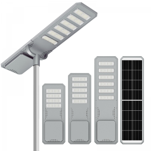 IP65 Waterproof Aluminum Alloy All in One Solar LED Street Light for Outdoor Garden Road and Highway
