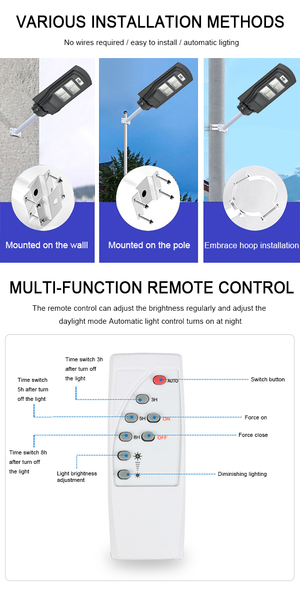 Utu iti smd motion sensor waho solar arahina rama huarahi (6)