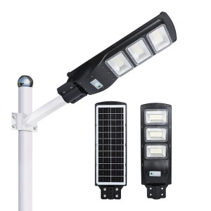 High power ABS Solar LED Street Light with Motion Sensor and Light Control