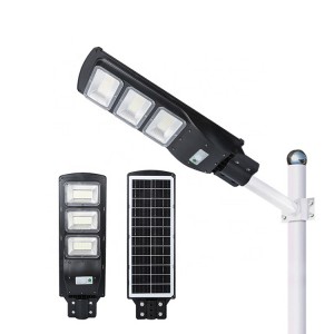 High power ABS Solar LED Street Light with Motion Sensor and Light Control