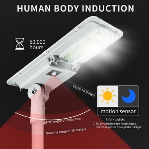High quality outdoor IP65 waterproof solar led street light 100w 180w