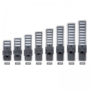 Solar led street lights outdoor solar panel light system ip67 solar charging power light