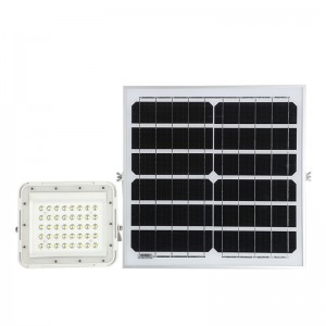 Super discount price Battery display remote control Solar flood led light outdoor wate rproof